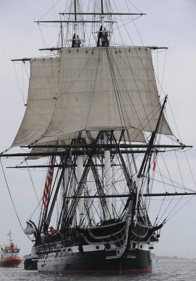这艘军舰服役时间与美国海军历史一样长达240多年|军舰|护卫舰|风帆