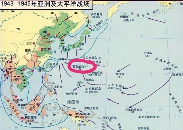 太平洋战争美日硫磺岛战役的经验与教训