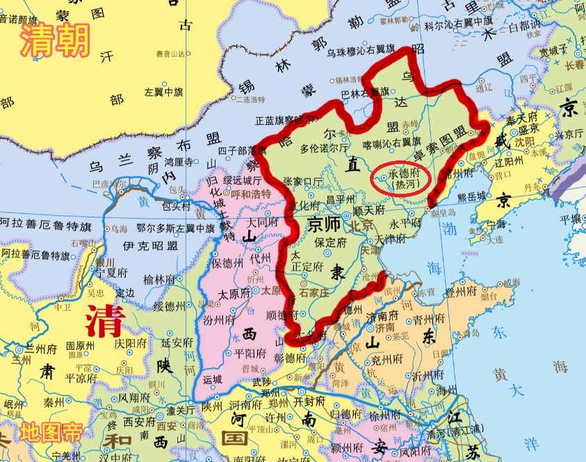 清朝直隶总督管不了辖区内的热河都统