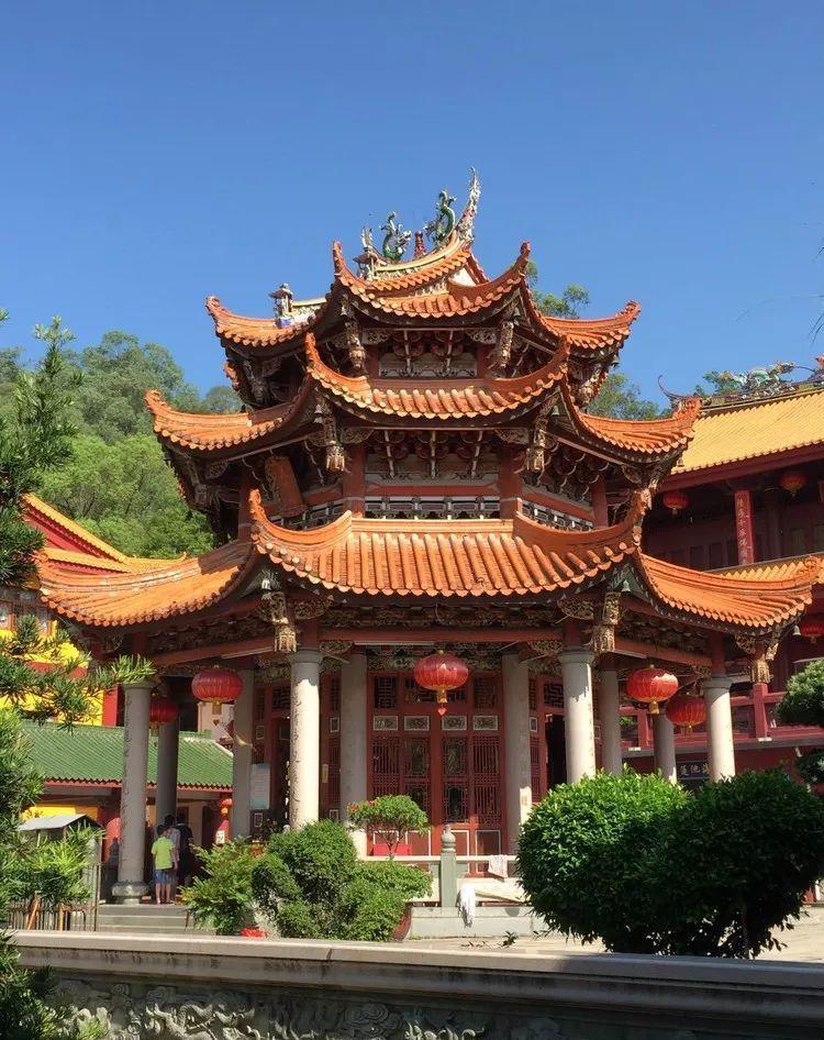 大轮梵天,八闽最古老的寺庙之一,列为古厦门二十名景