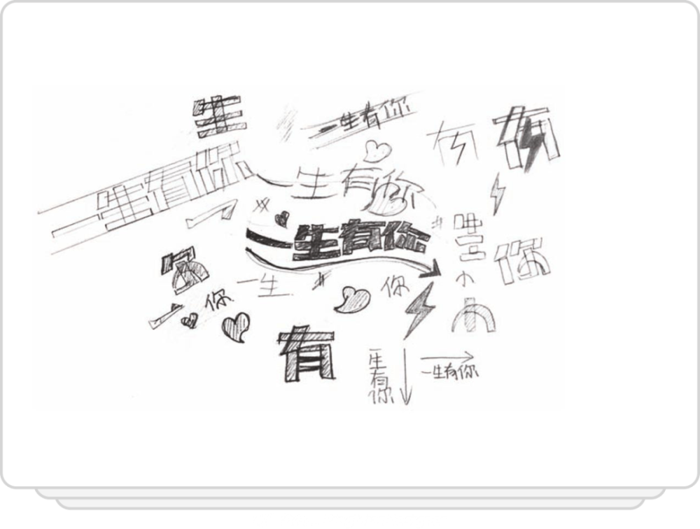 汉字设计就这么简单移花接木