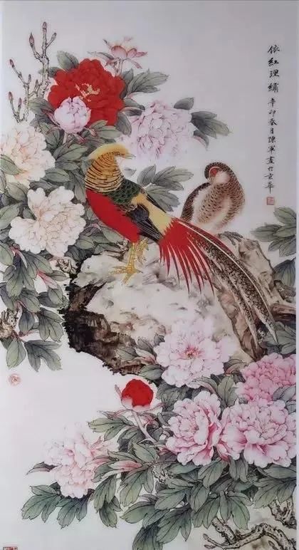 【欣赏】陈军工笔画