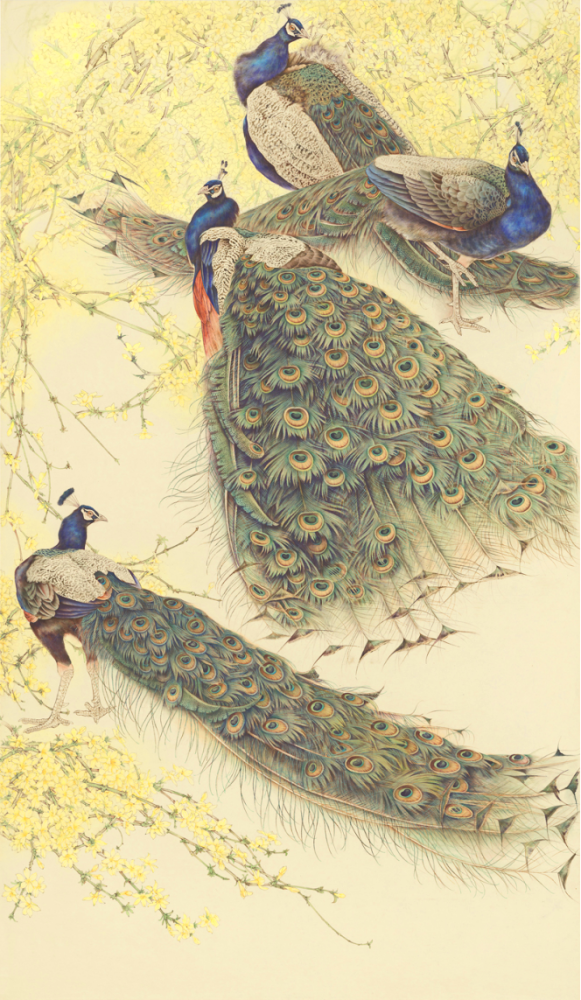 【欣赏】陈军工笔画