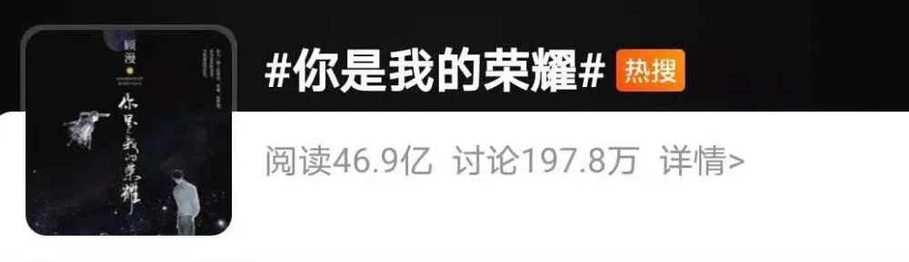 最终拿下40个冠军成爆款，《你是我的荣耀》凭什么这么“横”？