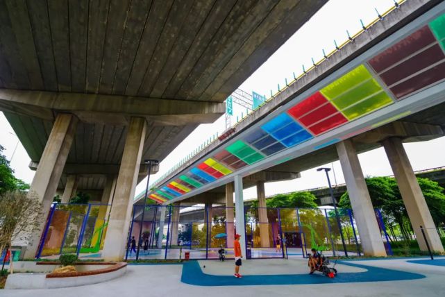 桥下空间绿化升级佛山一环桂城段沿线环境焕新颜来打卡