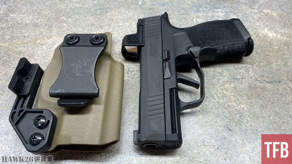 评测西格绍尔p365x隐蔽携带手枪可安装瞄准镜追求射击可控性