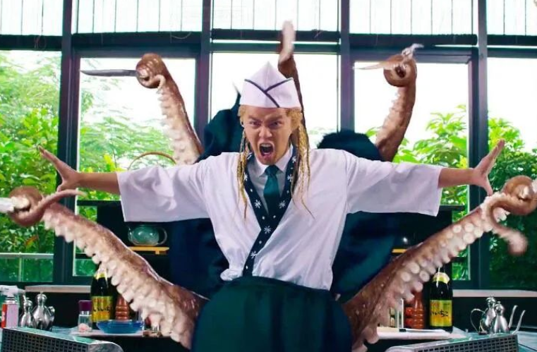 罗昊哄女友,夸周扬青美得像人鱼公主,殊不知罗志祥演过"八爪鱼"