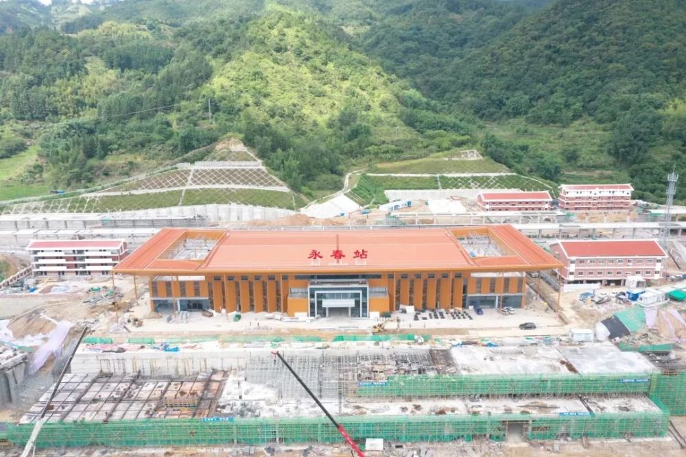围观!兴泉铁路永春站成新地标_腾讯新闻