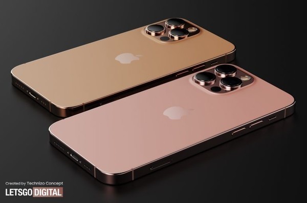iPhone 13 Pro模型曝光：全新玫瑰金配色，后置三摄设计插图1