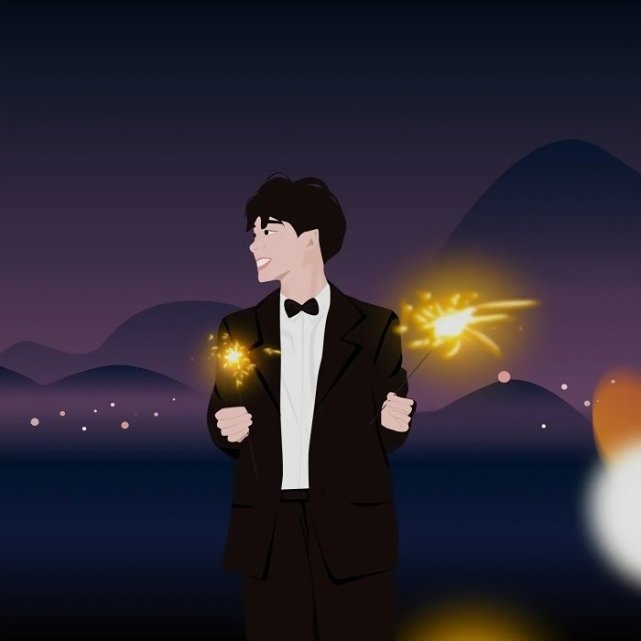 遇见你时脑海出现四个字在劫难逃情侣头像