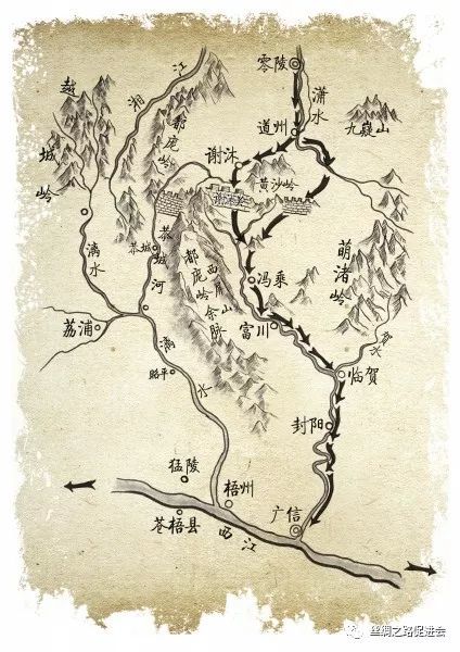 马王堆汉墓地图里的国家版图