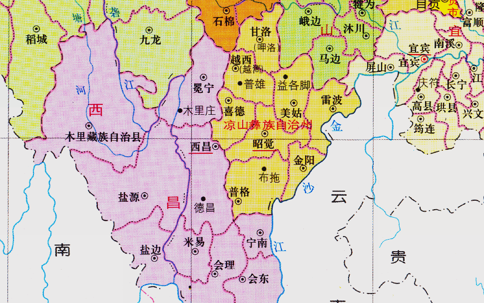 四川省的区划调整,3个自治州之一,凉山州为何有17个区县?