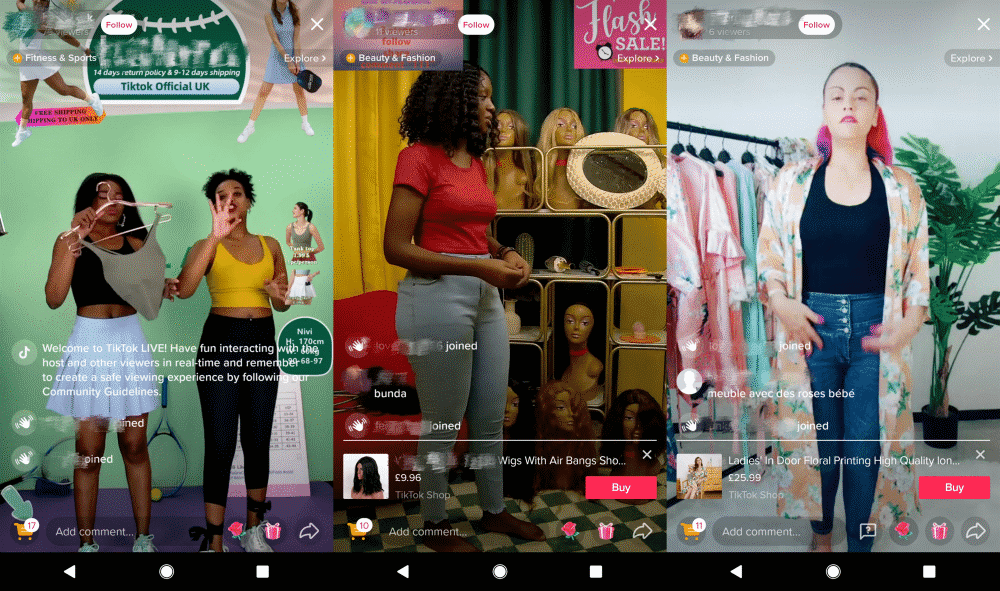 tiktok直播带货live起飞分享4个直播带货案例和3个带货特点