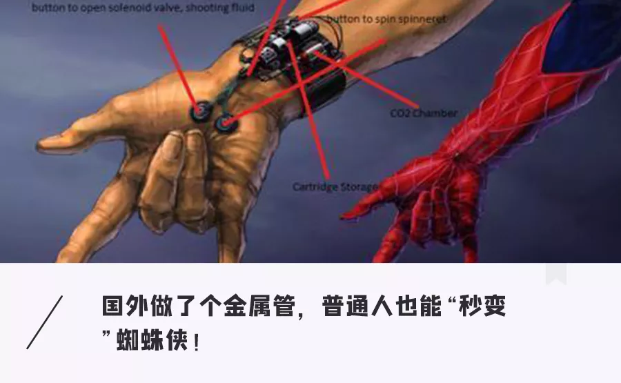 科幻成真小伙自制蜘蛛侠蛛网发射器轻松飞檐走壁