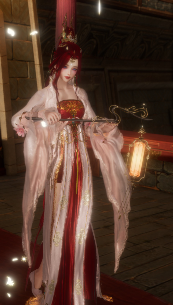 芙蓉盒子和周年红发更配哦正如同我们共同踏过的十二年一样灿烂.