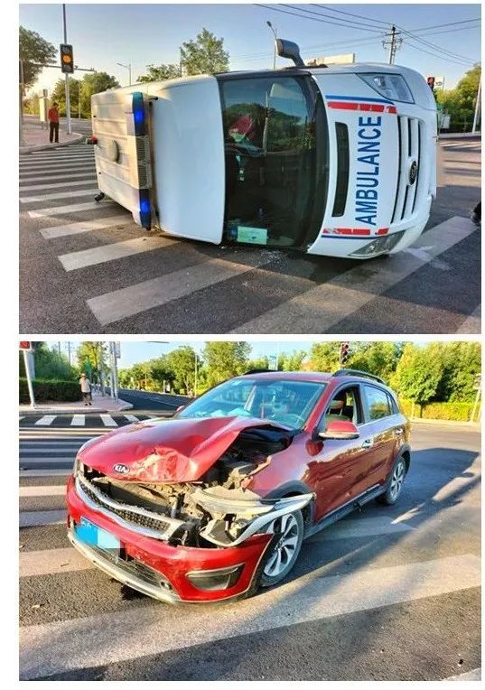 听到120鸣笛没避让 私家车撞上救护车……路遇救护车该如何避让?