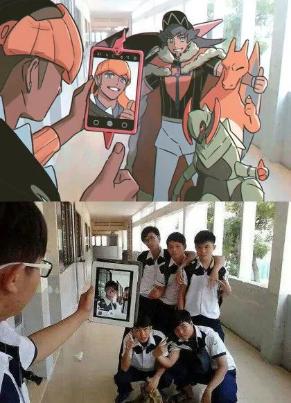 看多了真人版游戏梗图,再来看看《宝可梦 剑/盾》版本的同人梗图吧