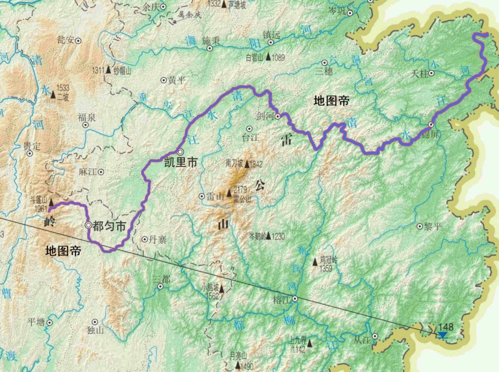 沅江和武陵山,对湖南东部意味着什么?_腾讯新闻