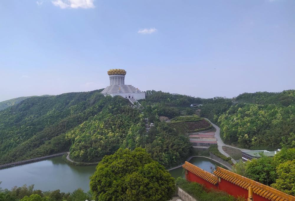 紹興兜率天宮景區,中國最大規模寺廟,世界上最高室內坐佛_騰訊新聞