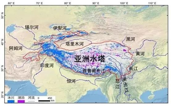 新知亚洲水塔变化对青藏高原河流水系的影响知几何丨观天测地