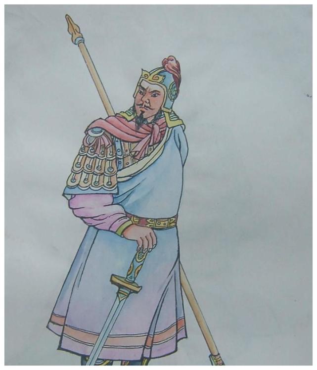 东汉云台二十八将虎牙大将军安平侯盖延虚日鼠