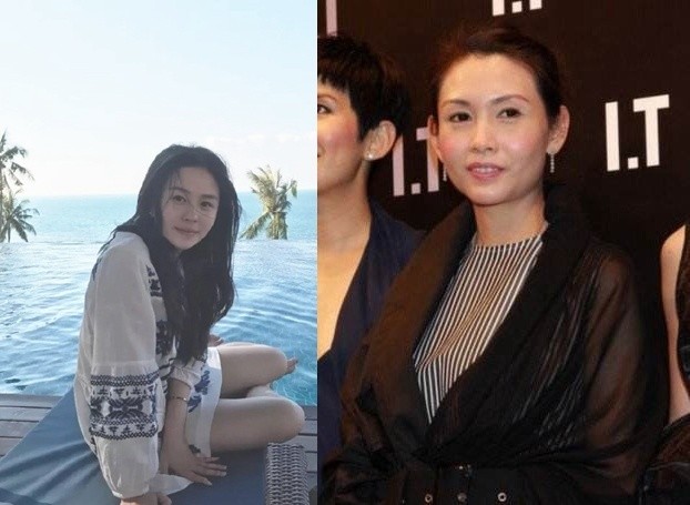 邱淑贞全家近照阔老公豪掷亿万求生儿大女儿高挑美丽更胜亲妈