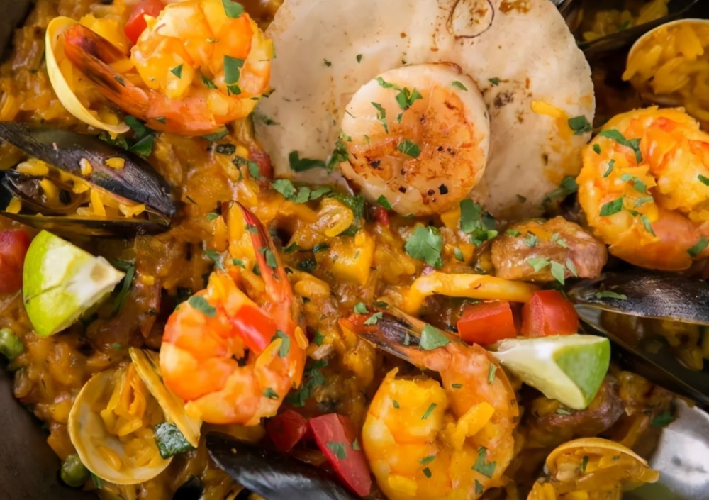 西班牙海鲜饭家庭版做法,美味可口,制作简单_腾讯新闻