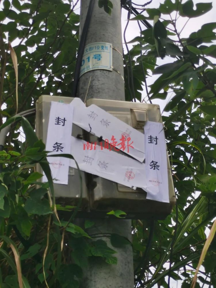 (电表箱已贴上封条)村委会和供电部门避而不谈为求证村民的说法,记者