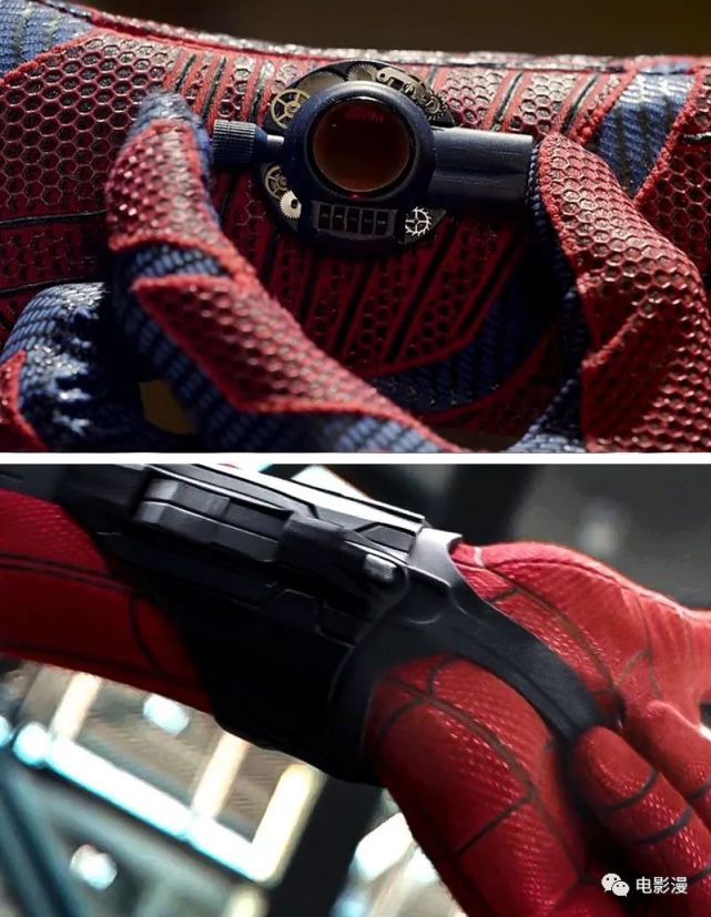 荷兰弟超凡蜘蛛侠的蛛丝发射器我不理解