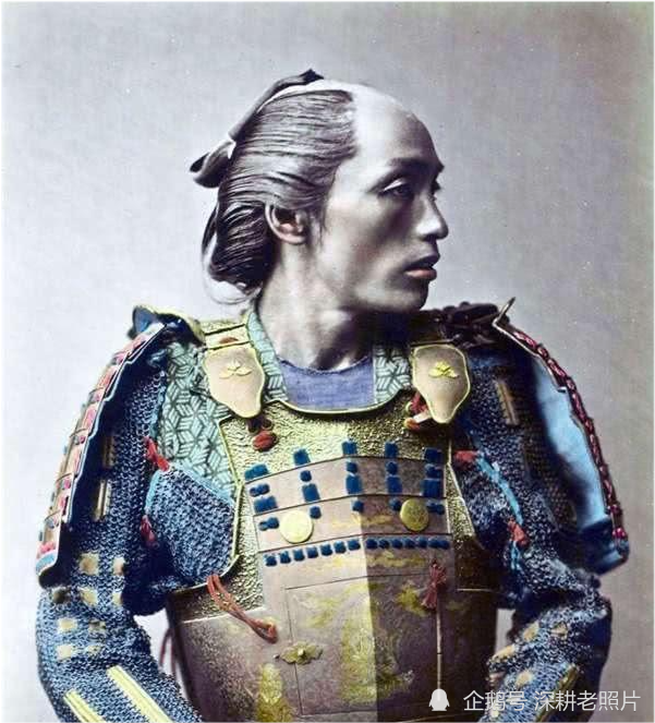 百年前日本武士老照片 身材矮小强悍 面露凶光 切腹程序很复杂 全网搜