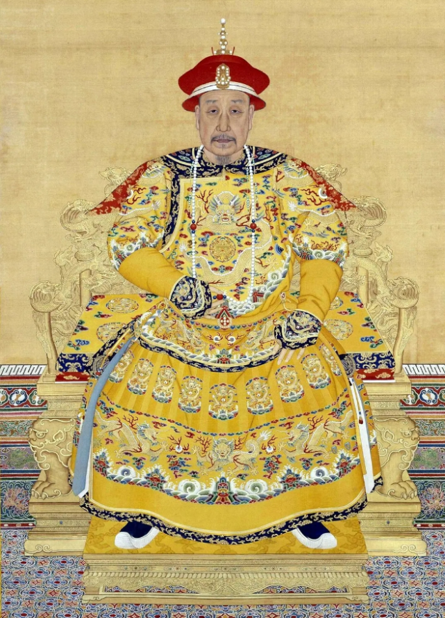 乾隆皇帝的"真容",被意大利画师悄悄画下,网友:像一个明星