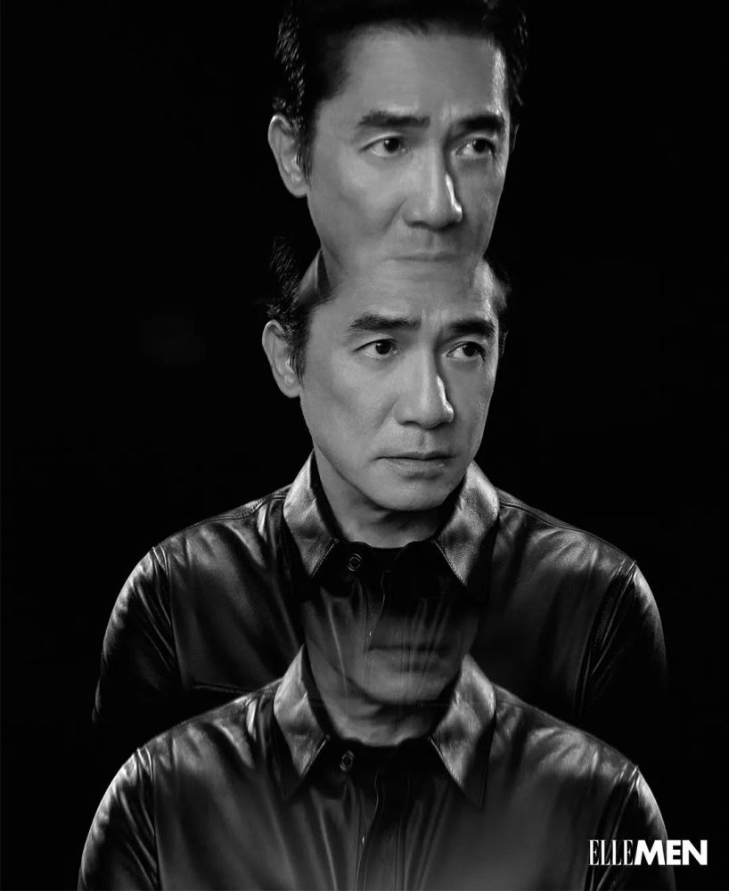 梁朝伟登上ellemen杂志期待文武
