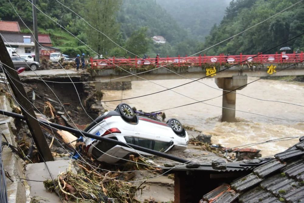 陕西勉县暴雨图片