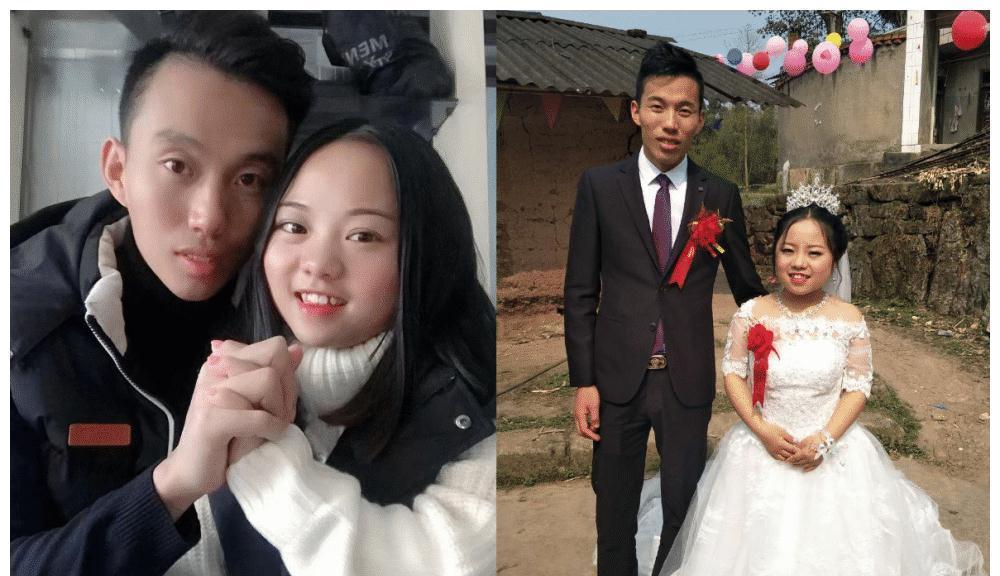 12米袖珍女离婚后嫁18帅哥丈夫身高不是问题长得漂亮就行