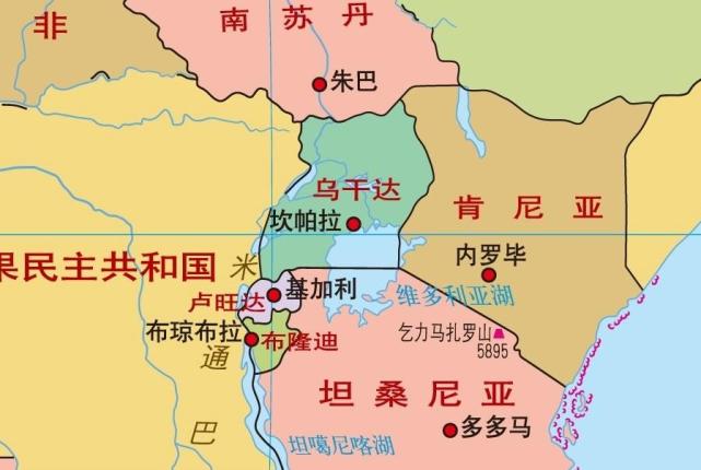 維多利亞湖位於非洲中東部地區,湖泊沿岸有三個國家,分別是坦桑尼亞