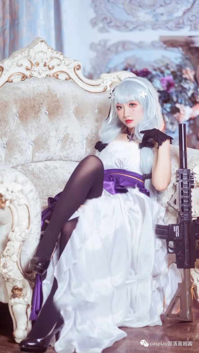 cos:少女前线hk416星之茧cos正片@尤幽