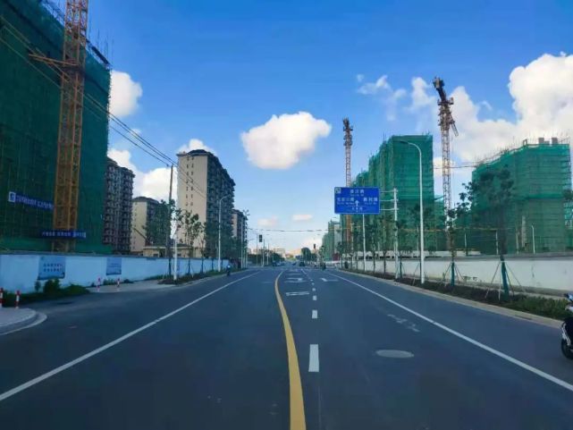 顾北路道路新建工程全线贯通,周边居民出行更加便捷