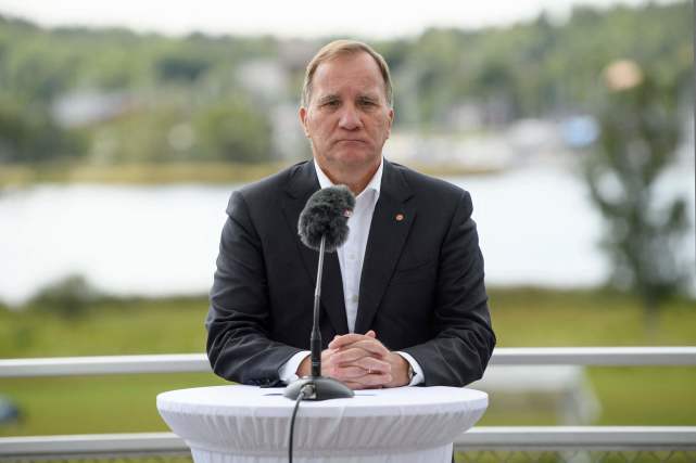 瑞典现任首相图片