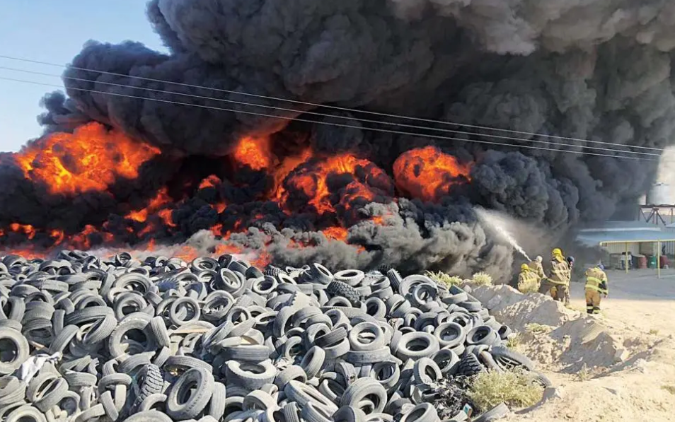 我国对于废旧轮胎是有自己的一套"招数",每年接近四亿个废旧轮胎,可以