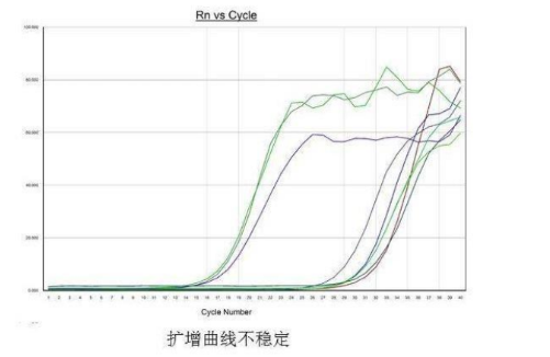 新冠扩增曲线图片