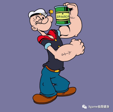 嘴里叼着烟斗,总是半眯着一只眼;一罐菠菜入口,马上变得力大无穷.