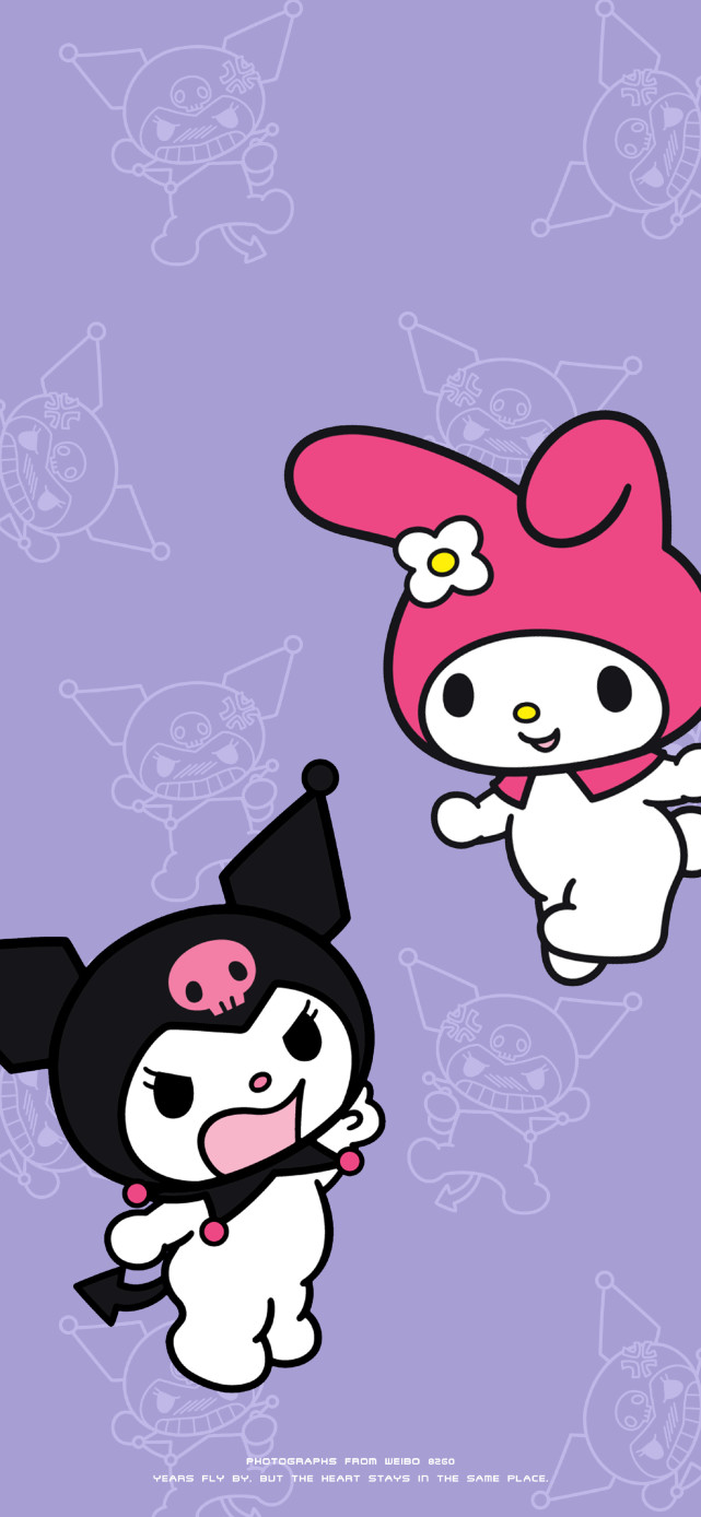 库洛米壁纸|今晚我心头的月亮又被你打翻了​|库洛米|壁纸|月亮