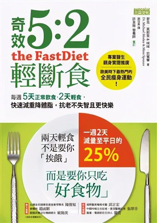 它是指一週內挑出不連續的兩天輕斷食,其他五天正常