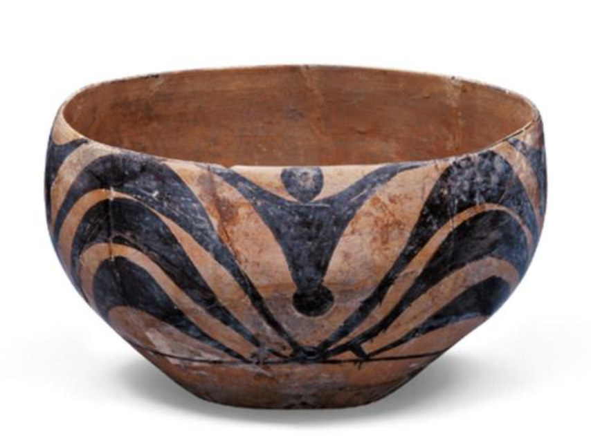 仰韶文化半坡类型彩陶图片