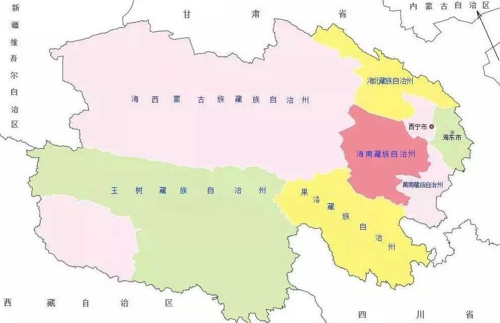 青海省的区划调整,23个省之一,青海省为何有8个市和州?