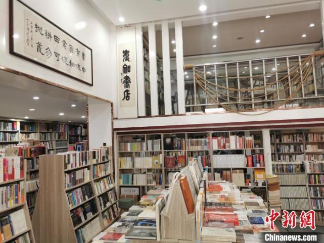 位於合肥市廬陽區三孝口的愛知書店一角 儲瑋瑋 攝