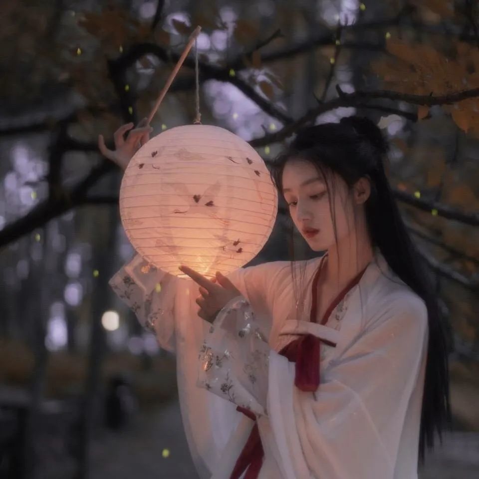 女生头像|古风仙气飘飘的女生头像红色系 第176期