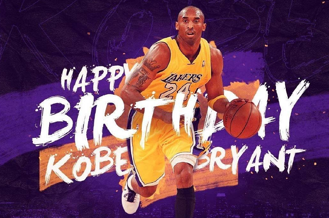 泪目科比43岁生日张卫平李玉刚缅怀瓦妮莎晒照永远在一起