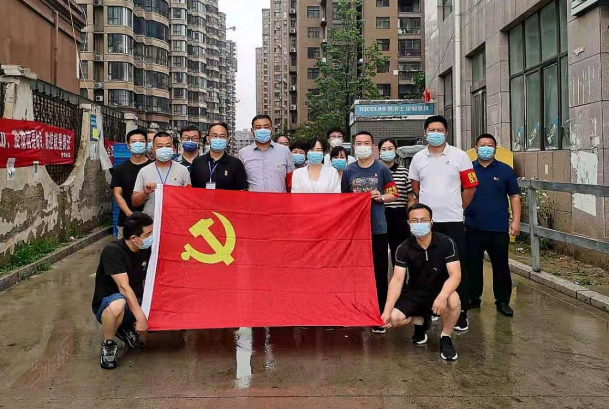 虞城：“党员红”引领“志愿红”