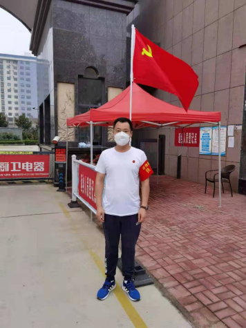 虞城：“党员红”引领“志愿红”